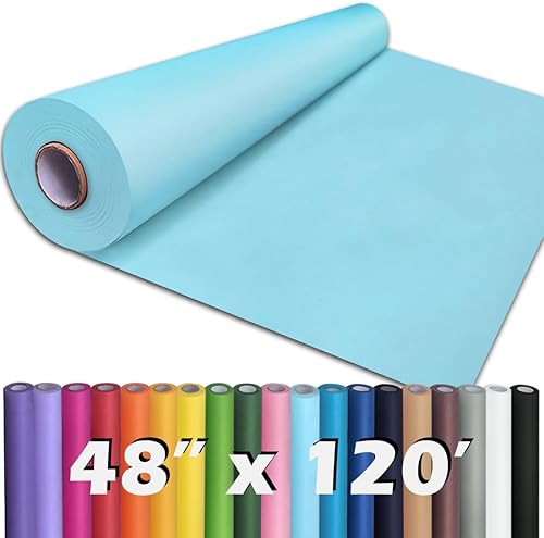 Vista 171 de PerkHomy - Rollo de papel kraft negro de 36 x 1.440 pulgadas (120 pies) para tablón de anuncios, papel artístico, cubierta de mesa, manualidades
