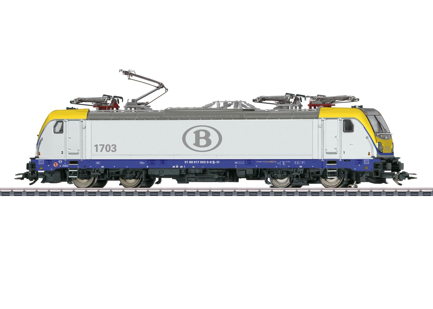 Märklin Locomotiva elettrica serie 17 – Traccia H0 – Digital mfx – Art. 36646 – con suono e luce