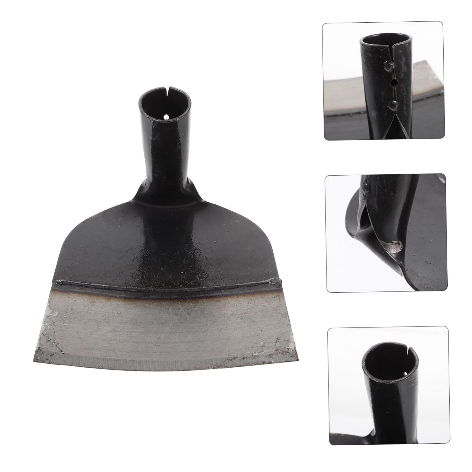 SHINEOFI Azada de Jardín de Acero Inoxidable Resistente la Corrosión y No Deformable para Desherbar Césped y Jardinería, Ideal para Aficionados al Jardín