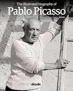 BIOGRAFÍA ILUSTRADA DE PABLO PICASSO (INGLES), The illustrated biography of Pablo Picasso | Softcover book with photographs | The life and work of the artist | English language | ISBN 9788491033387
