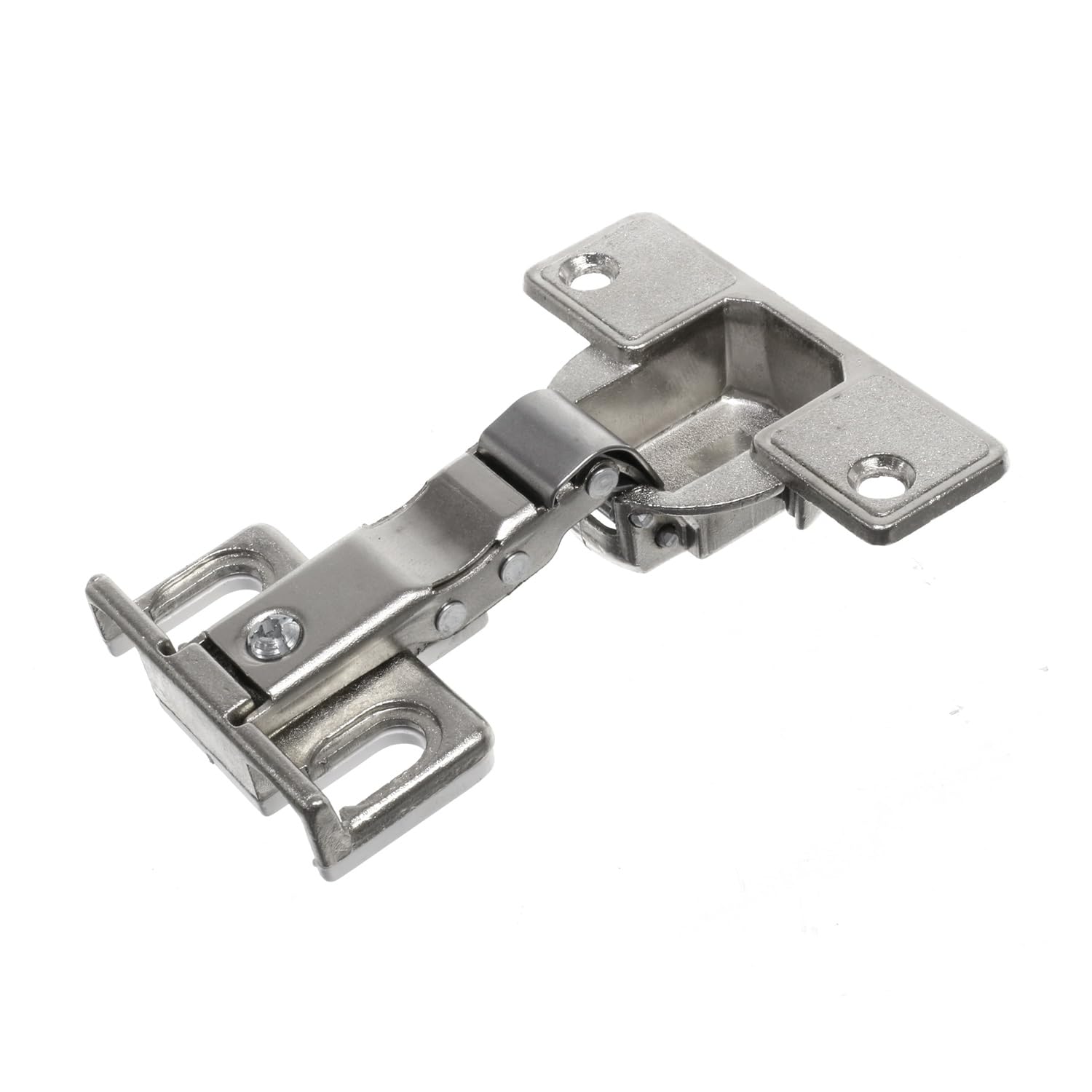 Reliapart Genuine Hettich Fridge Freezer Cabinet Door Hinge 35mm Cup, 3mm Plate, 13–18mm Overlay, 4 Hole, 15kg Load, ET 582-72134 (1 Hinge) Suitable for IKEA cabinets (with Drilling)