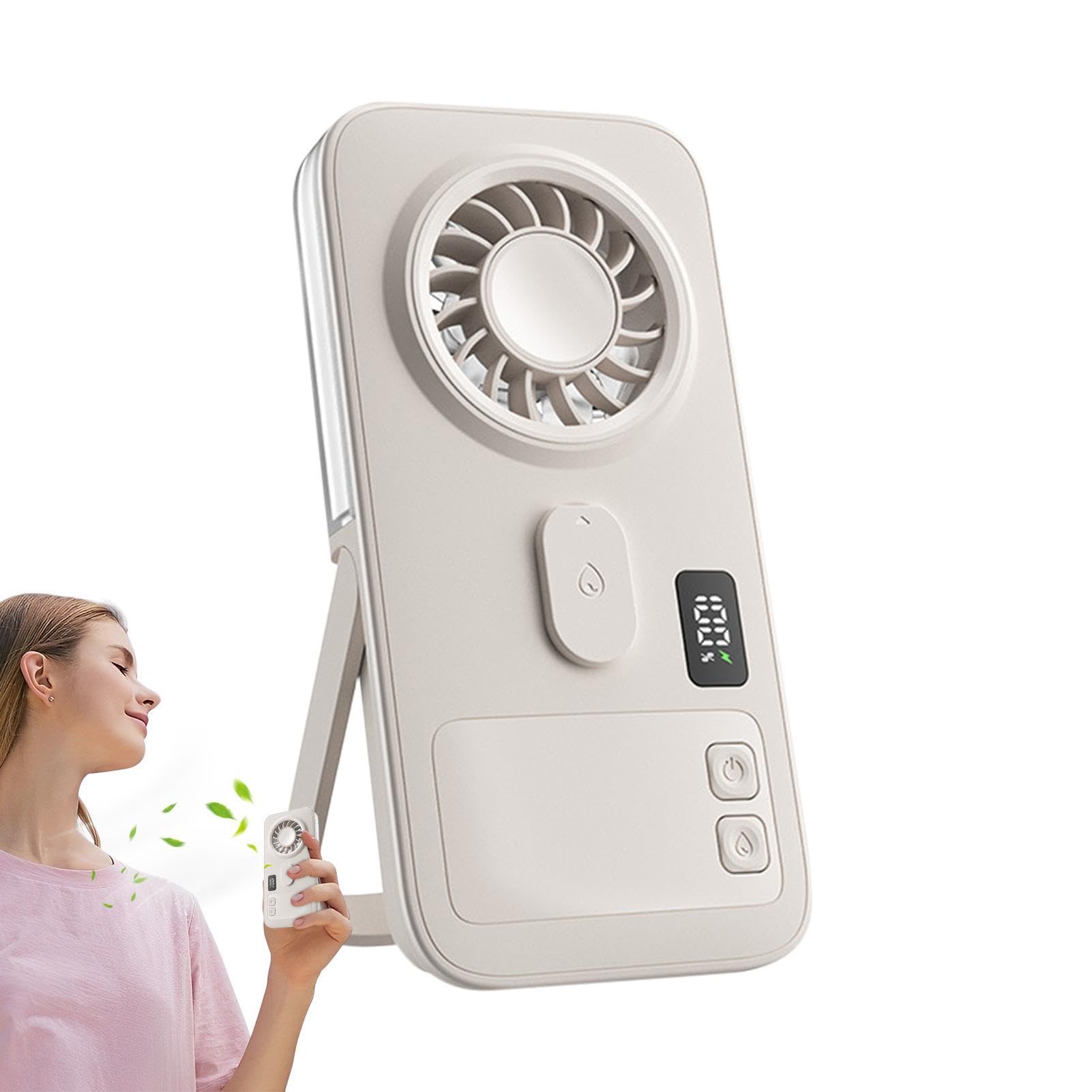 Ventilateur atomiseur portable pour éliminer la chaleur étouffante en voyage