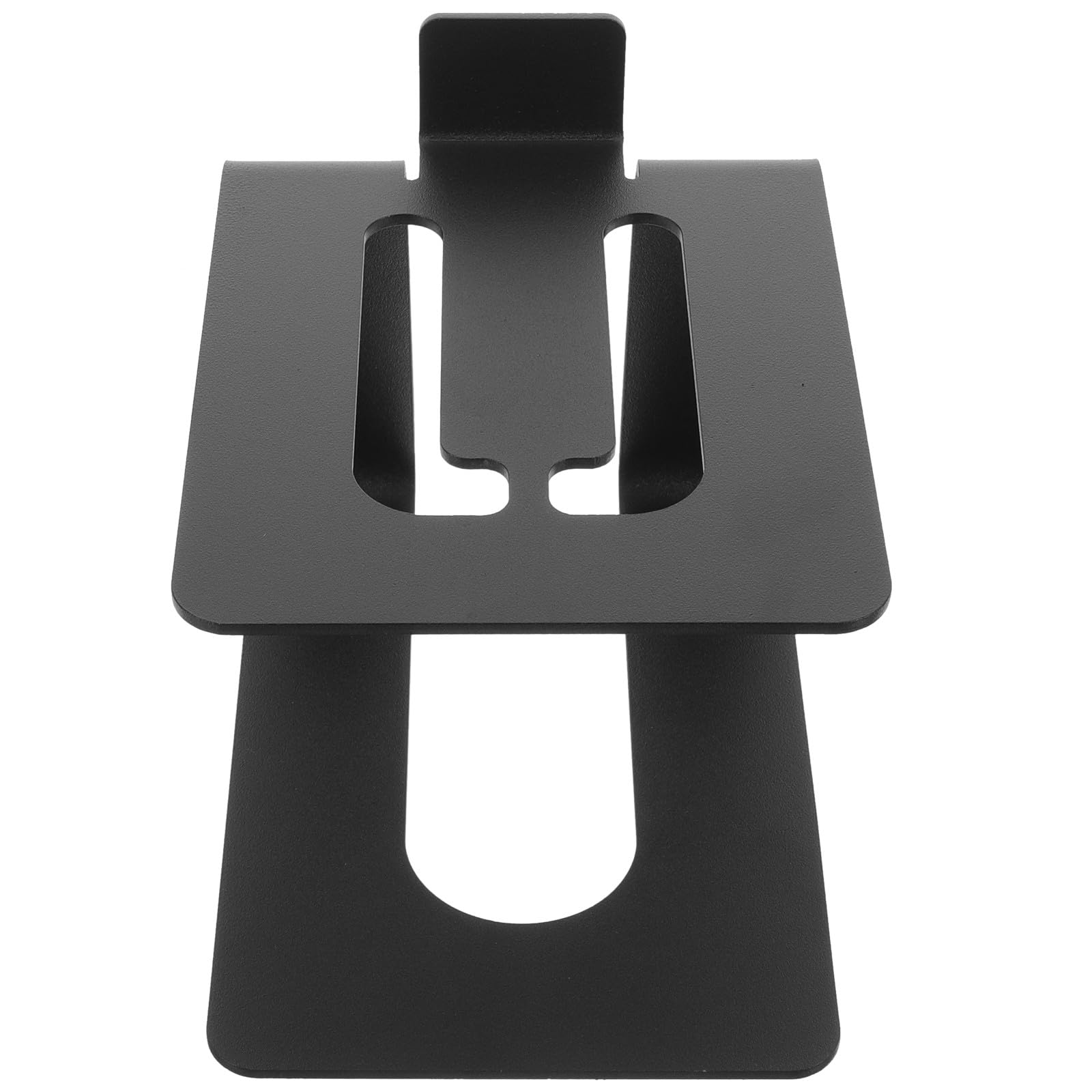 Kisangel Supporto in Metallo per Altoparlanti da Scrivania Compatibile Monitor e Amplificatori, Design Multifunzionale Robusto e Stabile per Uso Domestico e Ufficio