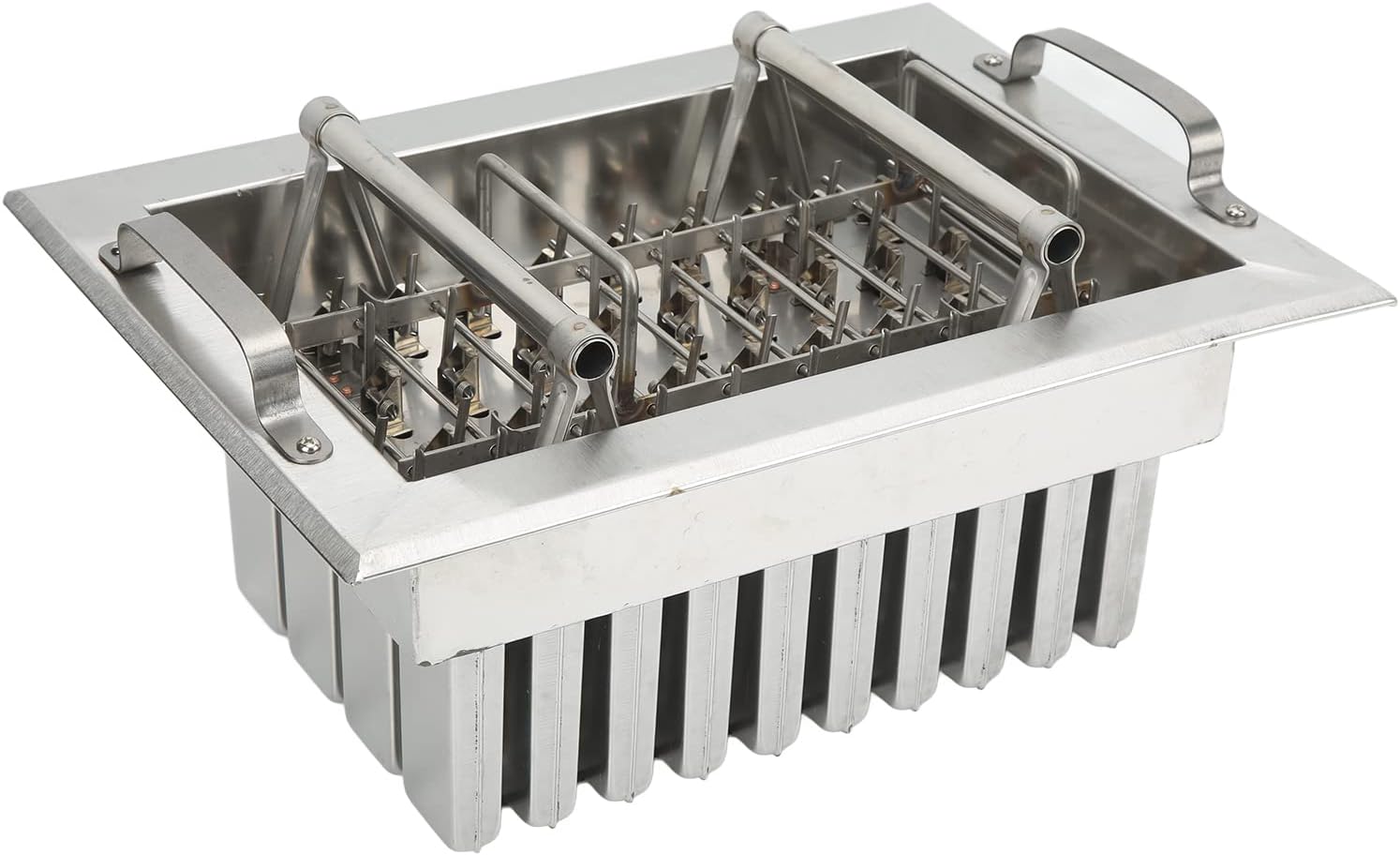 FOUF 40Pcs Stainless Steel Popsicle Molds, Ice Pop Makers