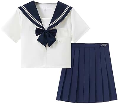 Amazon.co.jp: [Lopuck] セーラー服 制服 JK スカート コスプレ