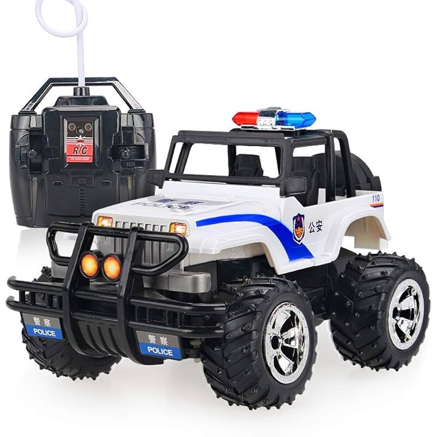 Amazon.co.jp: AIOJY オフロード車のおもちゃのパトカー