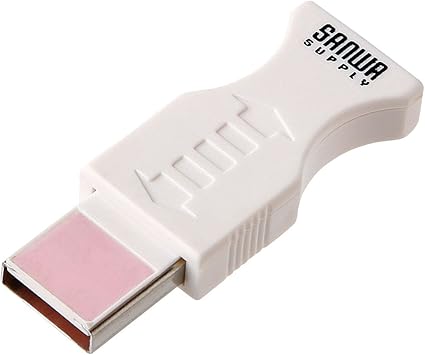 Amazon Co Jp サンワサプライ Usbポートクリーナー 2個入り 抜き差しするだけ簡単クリーニング Cd Usb1n W15 D7 H45mm 文房具 オフィス用品