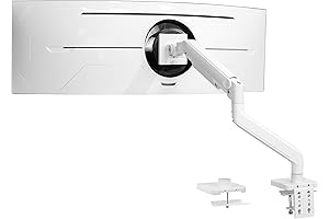VIVO Premium Samsung Odyssey G9 Arm Mount Stand for Ultrawide Monitors and Desks
