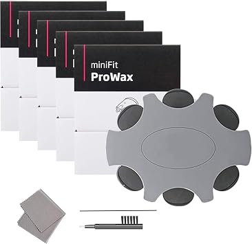 30 Count Wax Guards for Oticon ProWax MiniFit Hearing Aid Supplies Replacement Wax Filters 5 Pack 5