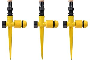 TINGMEI 360° Rotation Auto Irrigation Sprinkler System