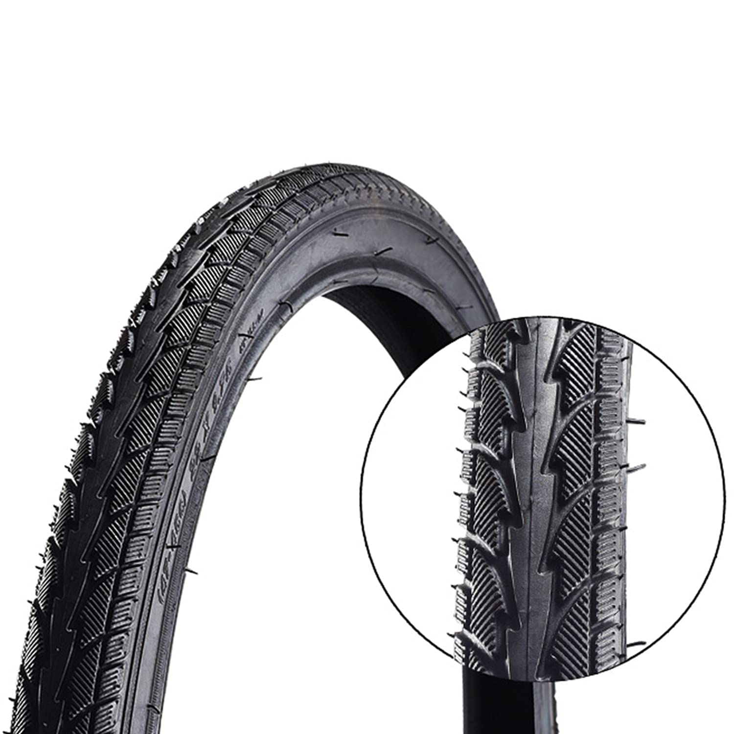 Bike Tire - Tubeless Folding Tire for 14/16/18/20/22/24/26 inch Bicycles - 1.75/1.95 inch Width Replacement Tire for Various Bike Styles