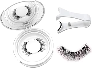 Ginani Magnetic Lashes,Magnet Eyelashes with Applicator Natural Look,Reusable No Glue or Liner Needed Soft Eyelashes Kit for Women(Fuller)