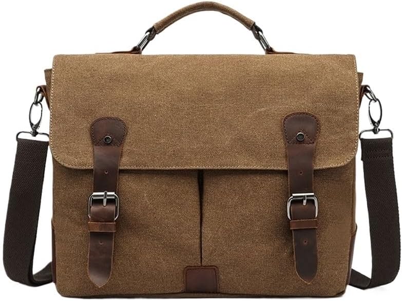 Retro Canvas Bag Men's Crossbody Computer Shoulder