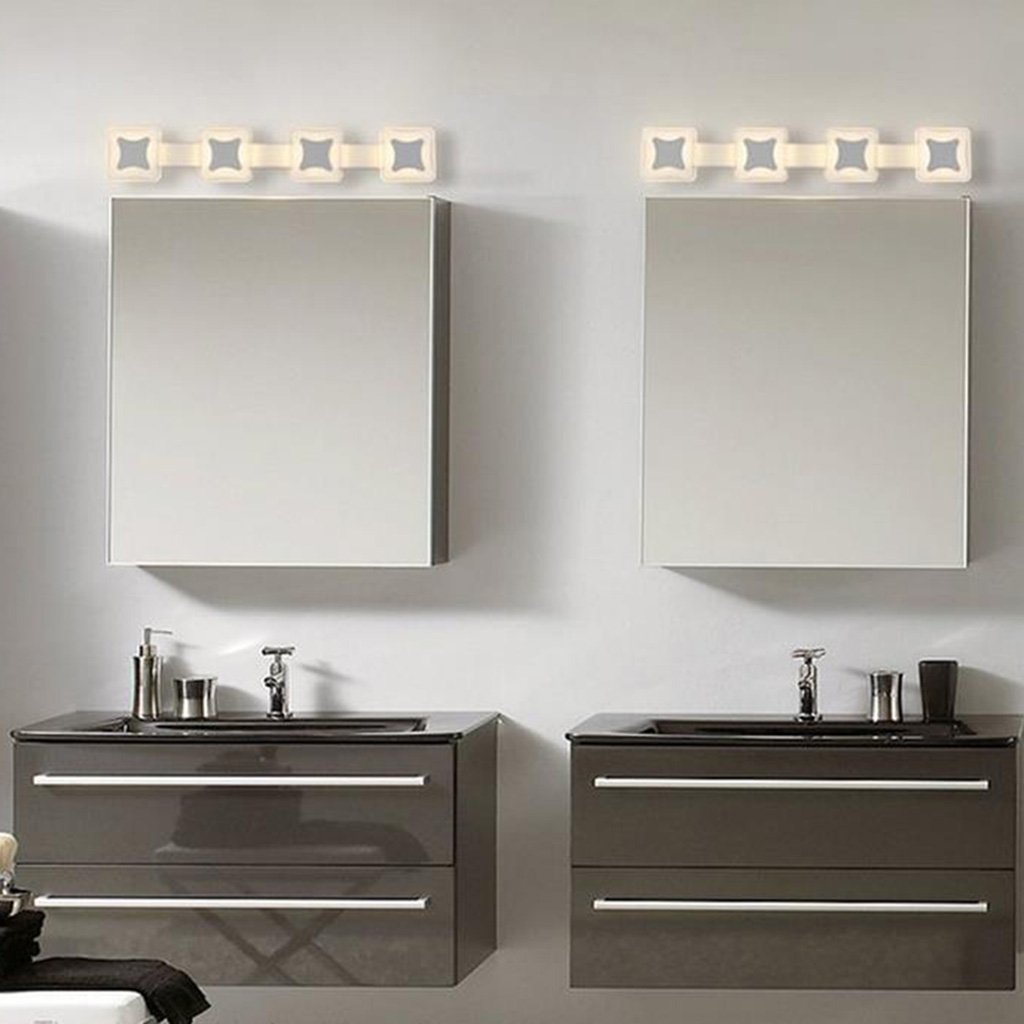 Miroir avant lumière LED pour sublimer l'éclairage de votre coiffeuse de bain
