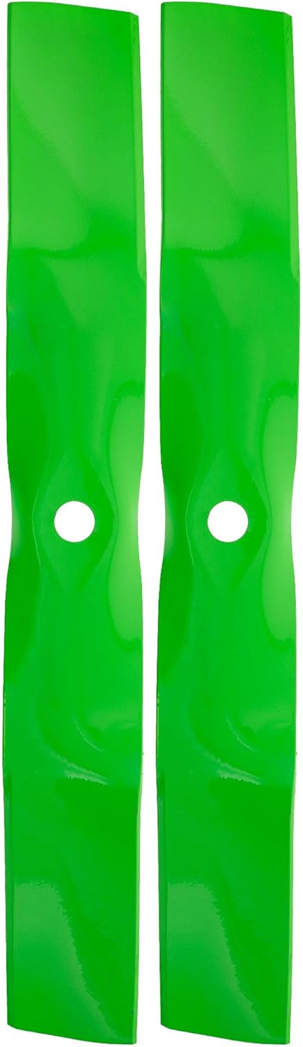 8TEN LawnRAZOR Blade for John Deere X350 Z335E X354 X370 X330 Z335M Z345R Z345M UC22008 42-Inch Ultra High Lift 2 Pack