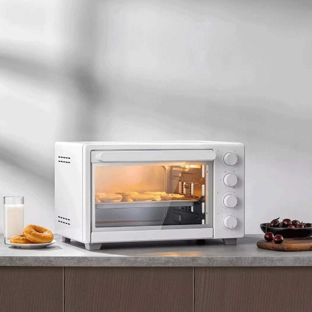 Digital Convection, Precise Temperature Control Electric Oven, Large Capacity 32L, White