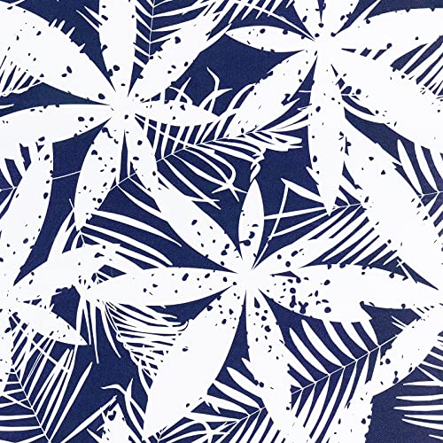 Papel Pintado Autoadhesivo Flamencos Y Hojas Tropicales - 60x300 Cm, Vinilo Impermeable, Para Muebles Y Paredes