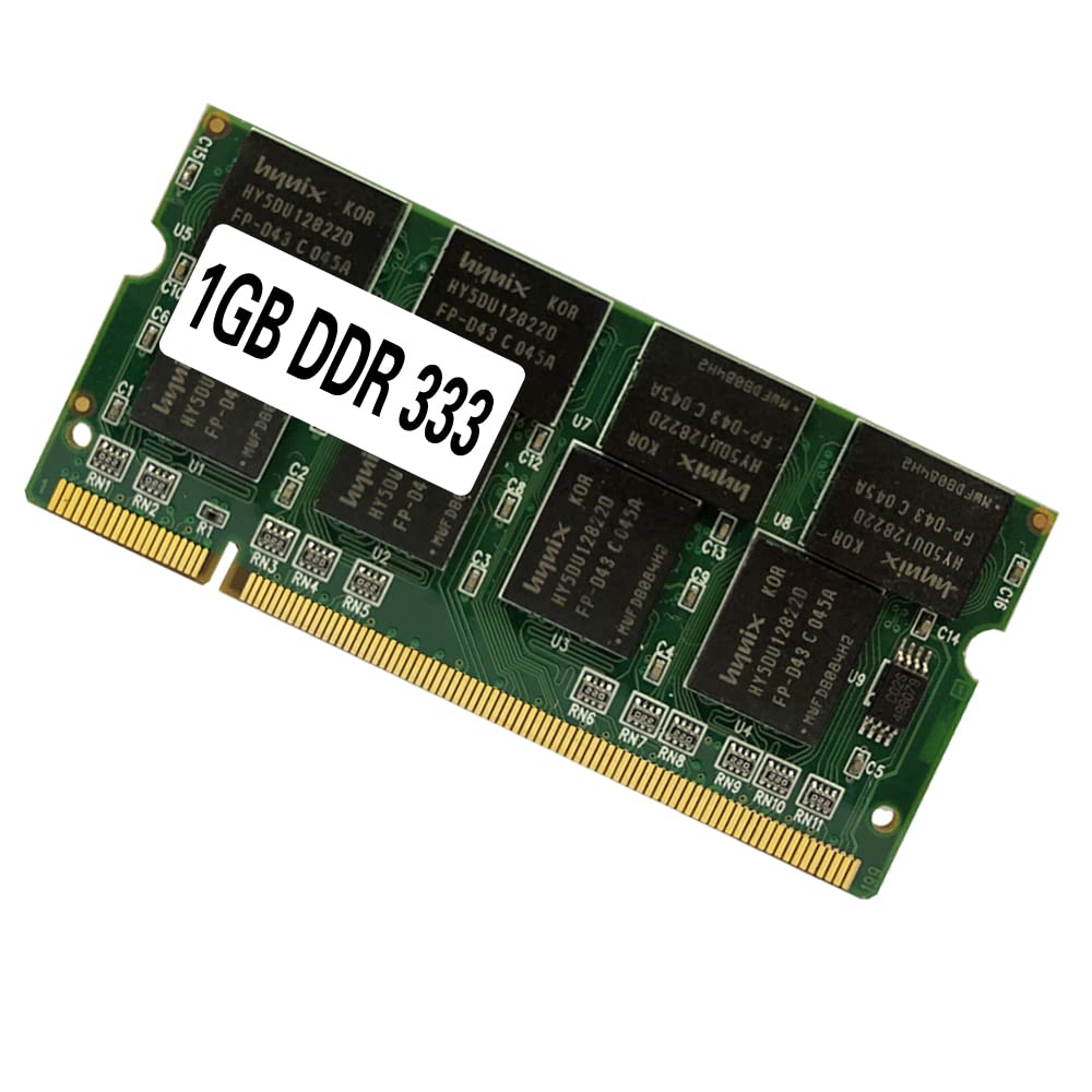 Amazon | 200ピンメモリモジュール ノートDDR 1 G全互換333 MHZメモリ 
