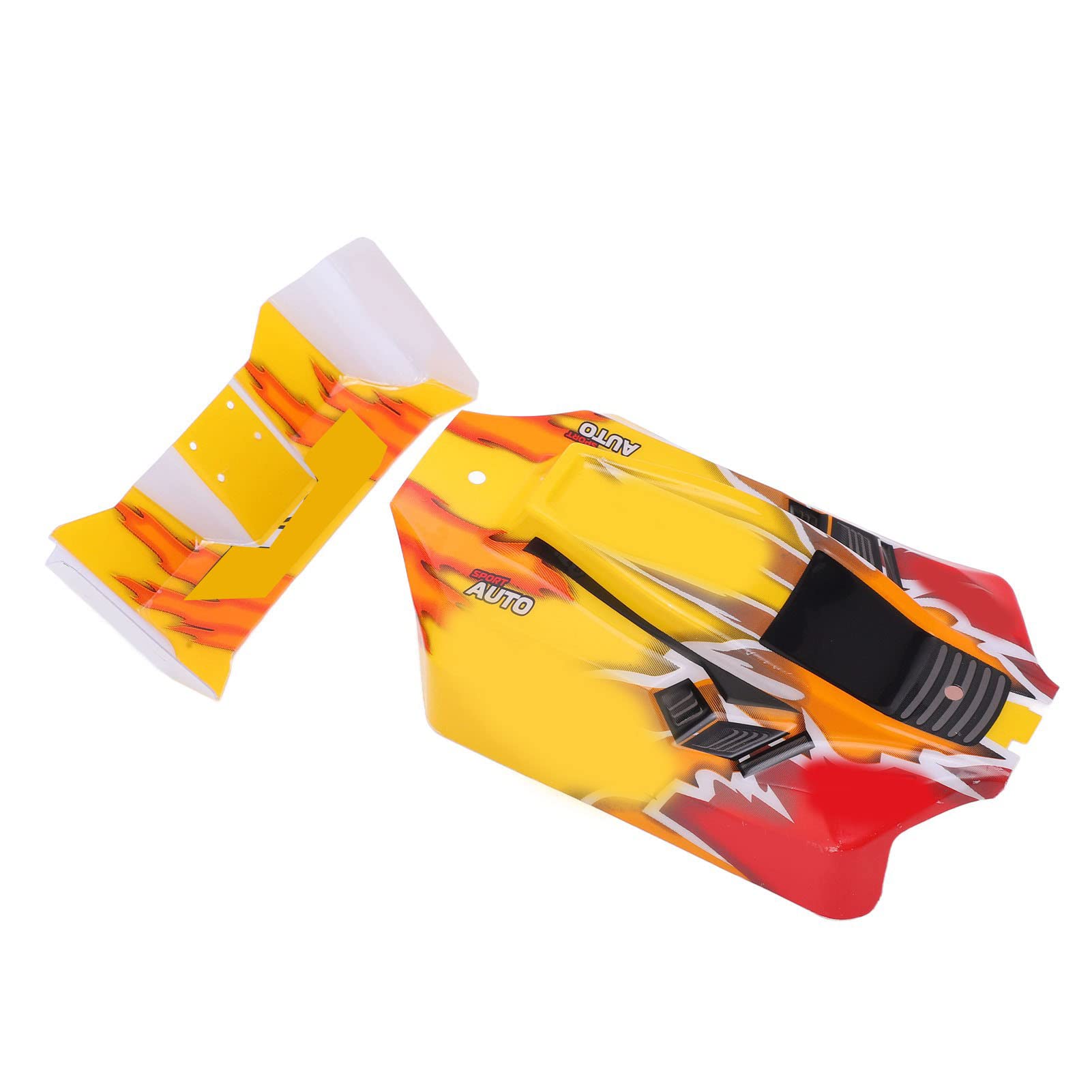 Tnfeeon RC Car Body Shell, Model Toys, Car Model Accessories Tail Wing for WLtoys 144001 144010 1 14 Remote Control Car Upgrade Part