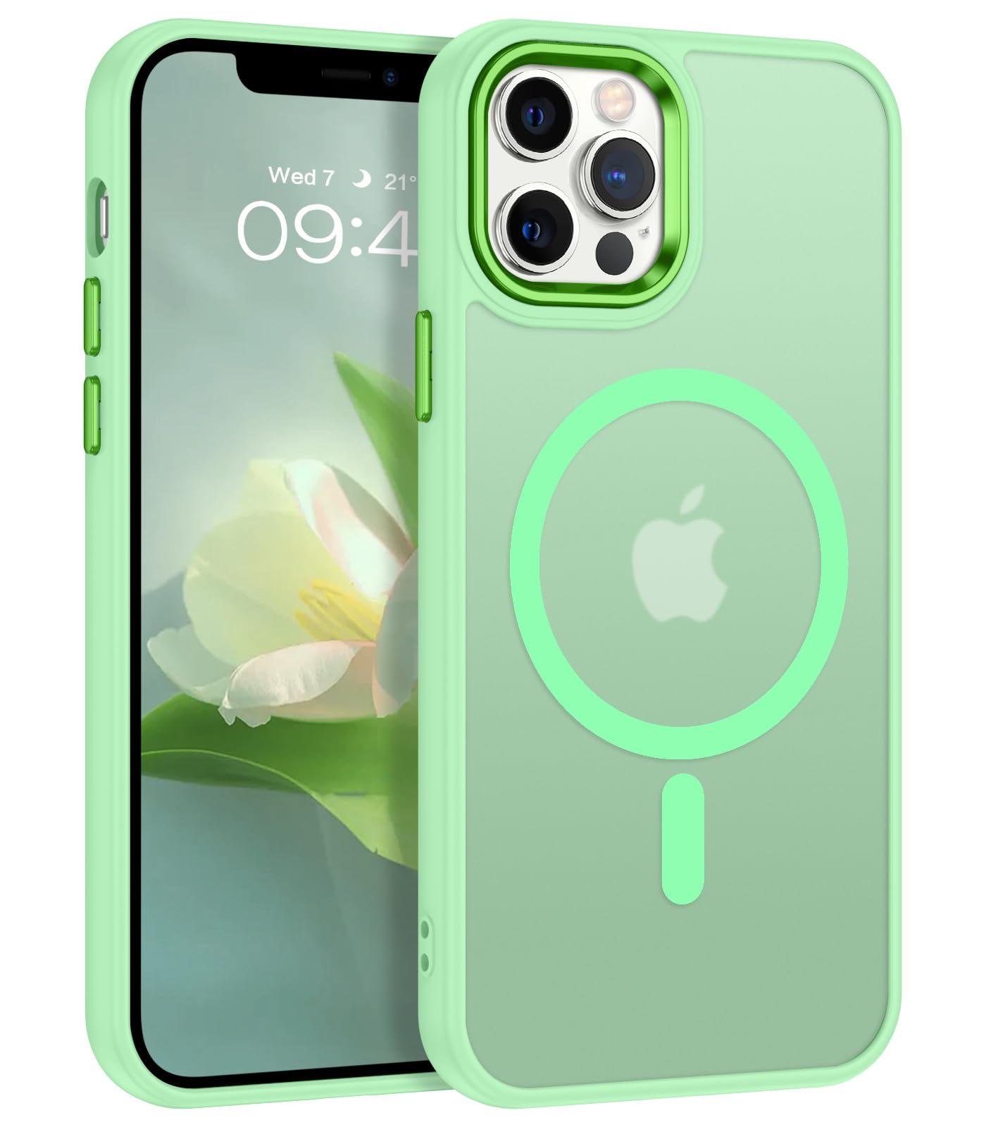 BENTOBEN for Magnetic iPhone 13 Pro Case, Phone Case iPhone 13 Pro [Compatible with Magsafe] Slim Fit Matte Design Shockpr...