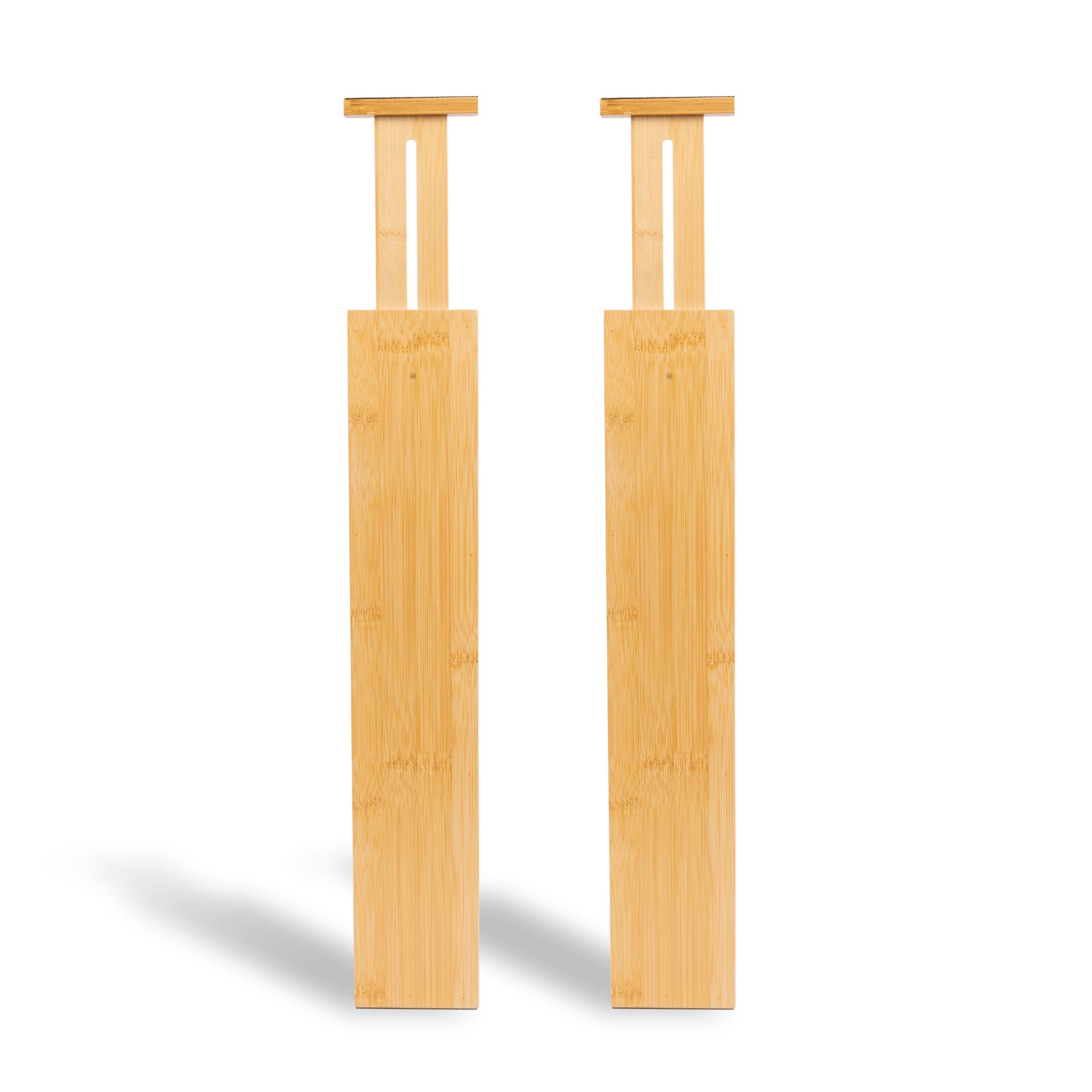 Smart Design 2-Pack Bambo Drawer Dividers