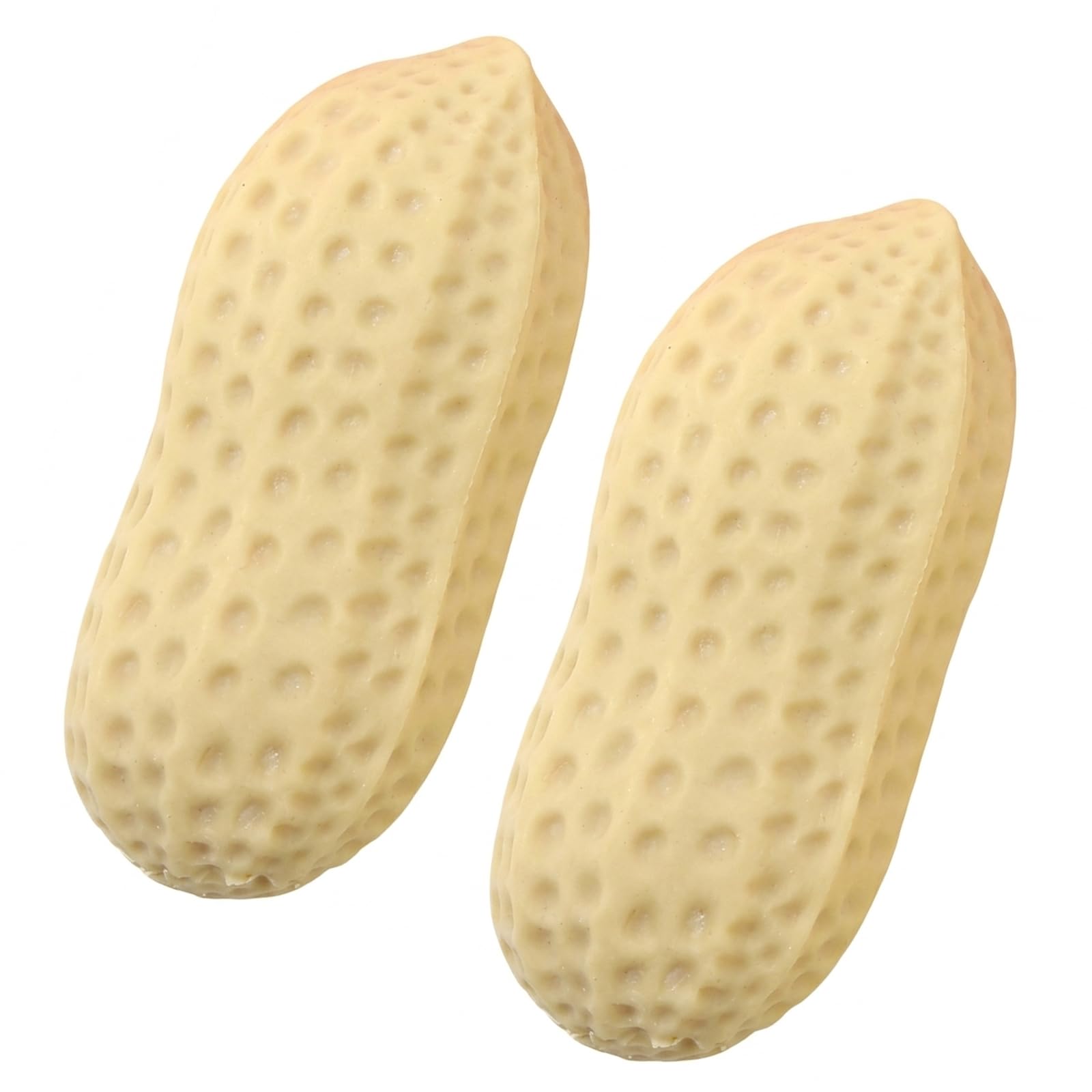 PRVCFZ 2 PCS Peanut Squishy, Squishy Peanut, Squishy Peanut Ball, Desk Companion for Focus and Relaxation, Sensory Fidget Items for Office Use