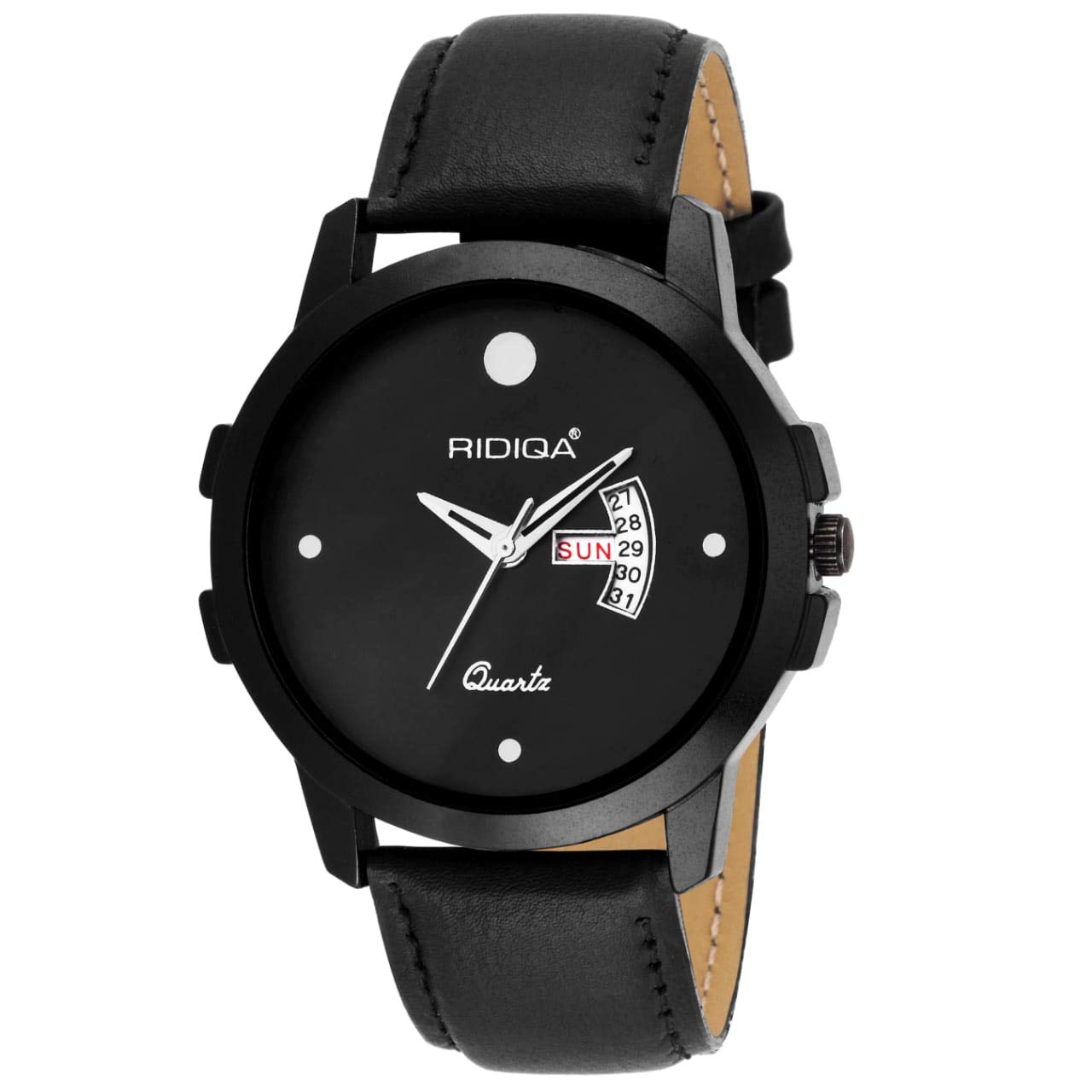 RIDIQA Analog Day & Date Display Black Dial Watch for Men | Watch for Boys (B07K5CDHK6) Amazon Price History, Amazon Price Tracker