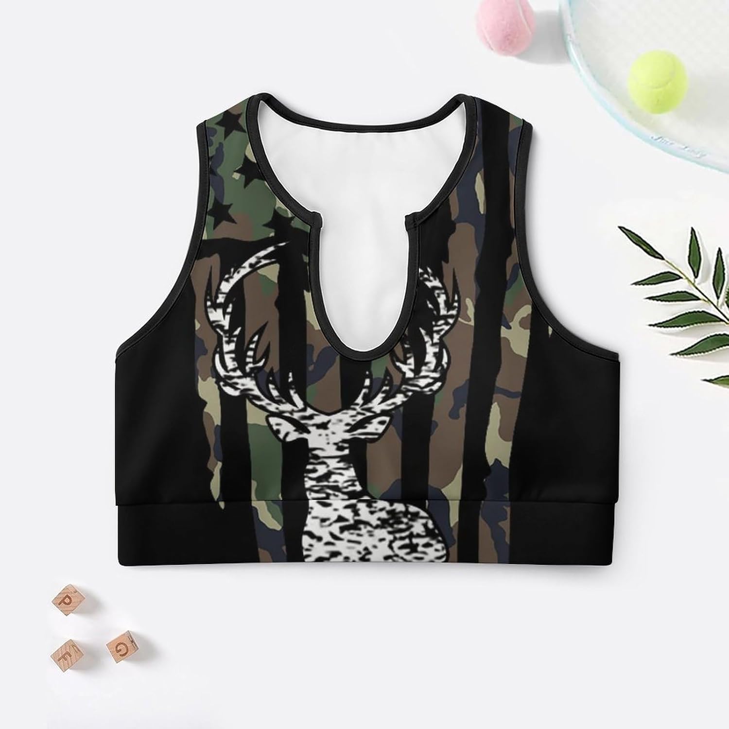 Supdreamc Women's Sports Bra for Yoga Running Athletic Gym Workout Fitness Tank Tops