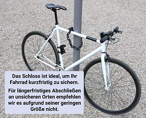 Kohlburg Fahrradschloss – leichtes und kompaktes Klappschloss