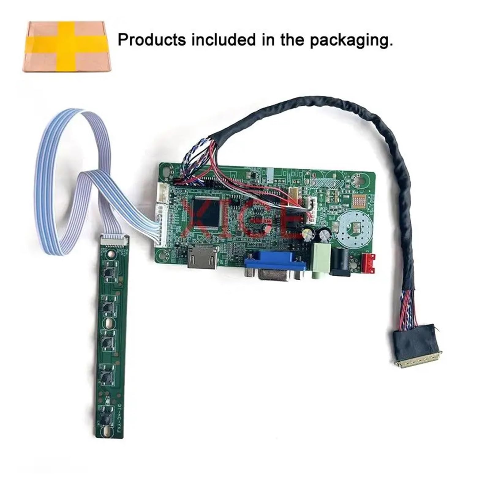 Scheda Controller Driver Driver A Matrice LCD Adatta LP173WD1 CLAA173UA01A Kit VGA LVDS Display Portatile A 40 Pin 17,3 "compatibile HDMI 1600 * 900 Accessori(For LP173WD1(TL)(B2))