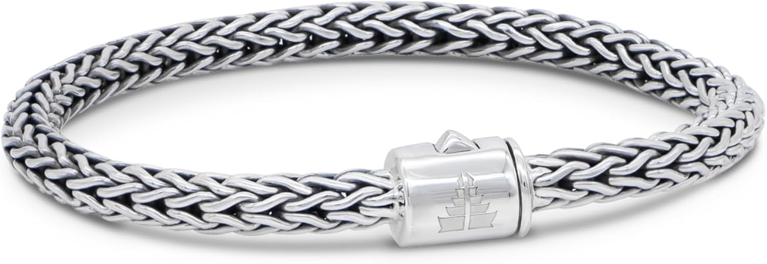 Dragon Bone 5mm Round Chain / Push Button Lock