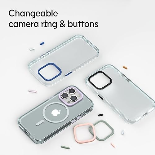 Miniatura 5 de RhinoShield Funda transparente compatible con Magsafe para iPhone 12 Pro Max  Funda magnética superior, resistencia avanzada al amarilleo,