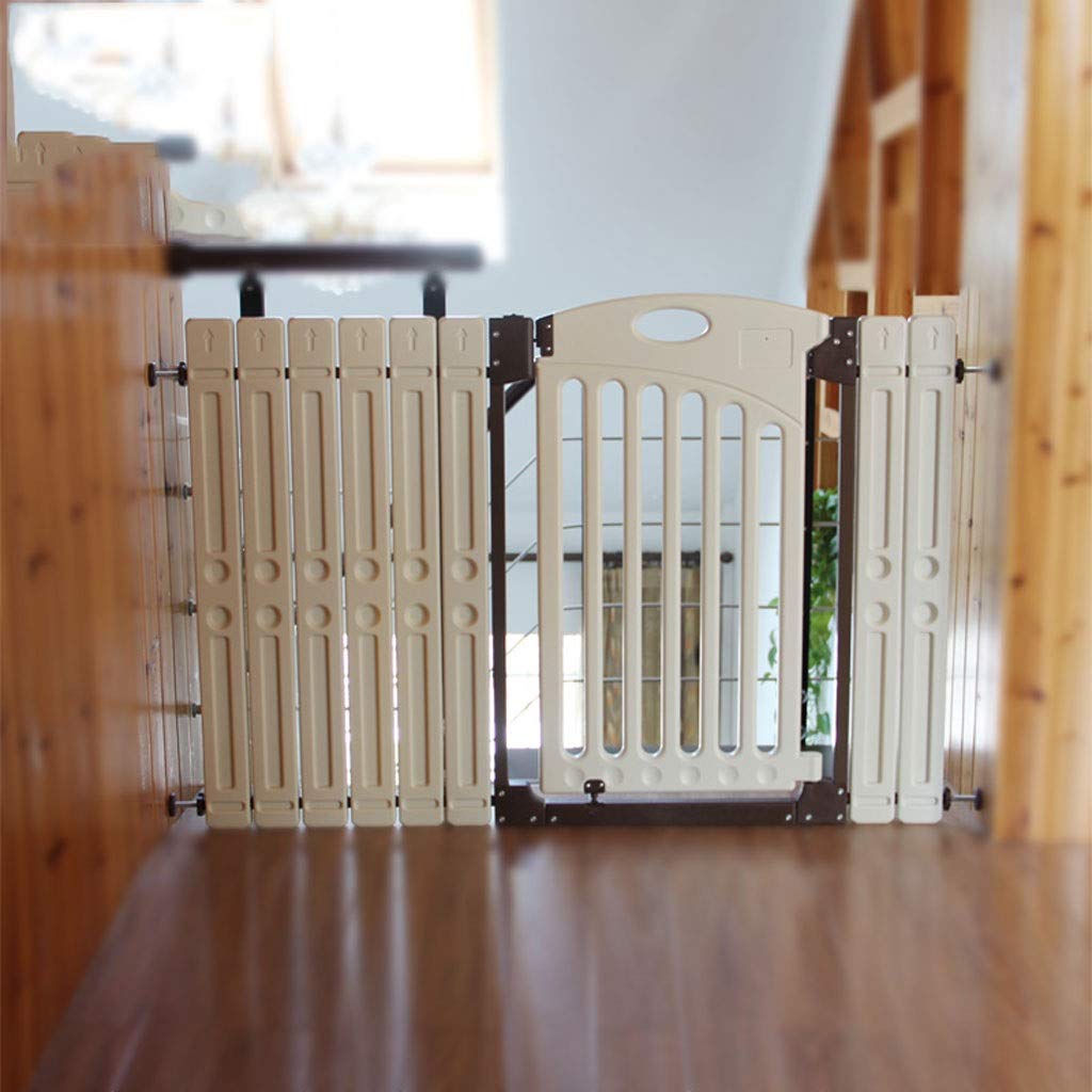 Peña Playpens Puertas de Seguridad Niños Y Pusas Puertas Presión Montada en la Escalera de Seguridad de la Escalera de la Escalera-Balasteras/High 84Cm/102-110Cm