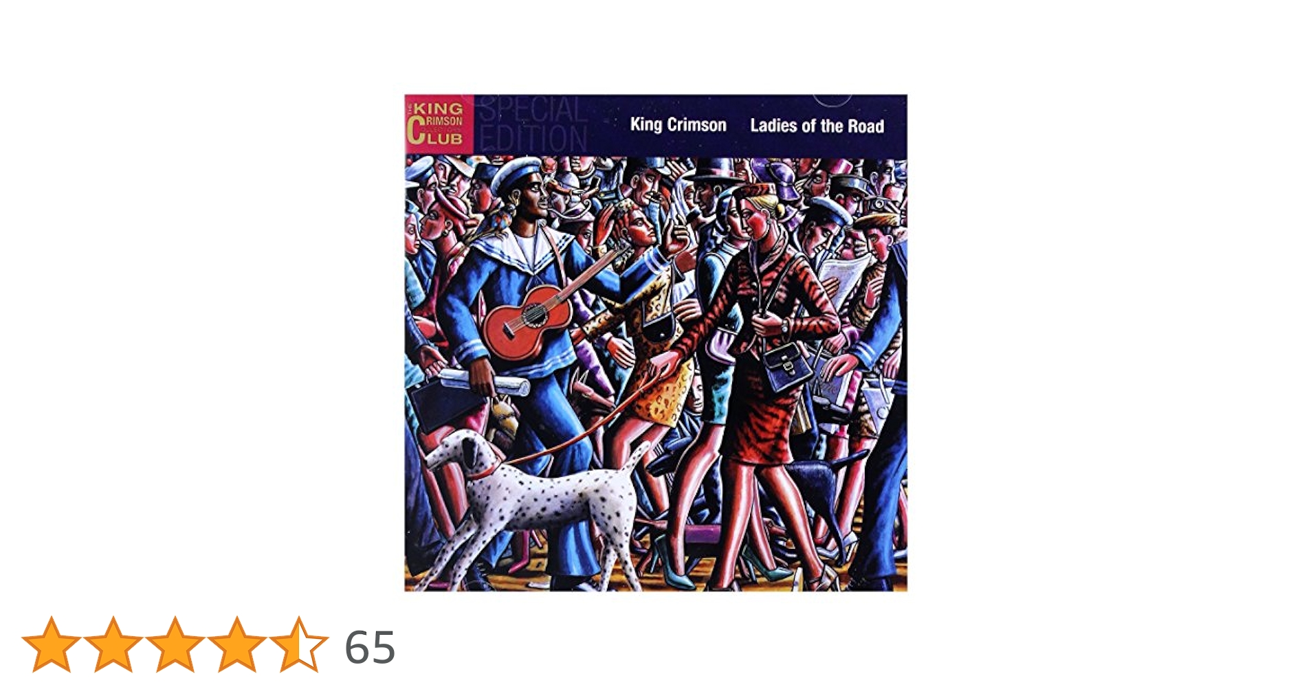 キング・クリムゾン On and Off the Road UK盤美品 On (and off) The Road / King Crimson | おんがく・えとせとら