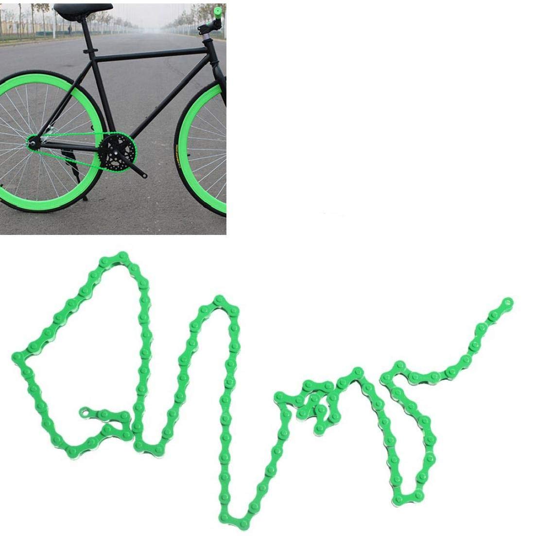 Chaîne De Vélo 9 Vitesses Universelle – Acier Au Manganèse, Résistante à La Rouille, Violette, Pour VTT Et Route