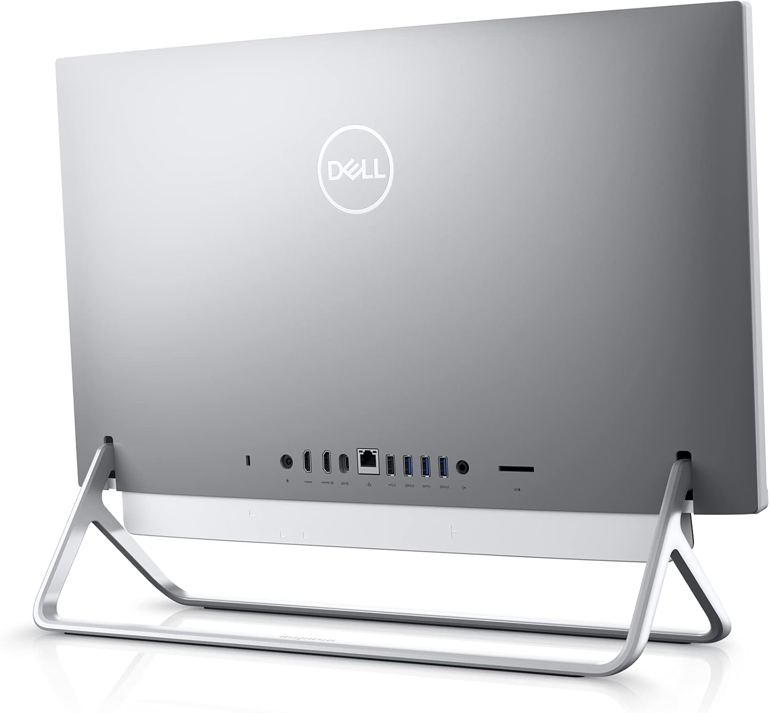 Dell Inspiron 5400 24-inch Touchscreen All in One Desktop - FHD (1920 x 1080) Display, Pop-Up Webcam, Intel Core i5-1135G7, 8GB DDR4 RAM, 512GB HDD, Intel Iris Xe Graphics, Windows 11 Home - Silver