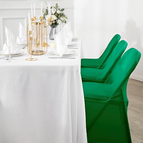 Miniatura 6 de Funda de elastano para silla, 12 unidades, fundas para silla, fundas plegables para sala de estar, funda extraíble lavable y elástica para silla,