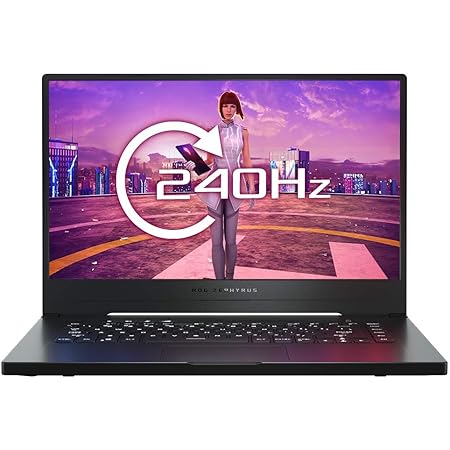 ASUS Zephyrus GA502IV 15.6 Inch Full HD 240 Hz Gaming Laptop (AMD Ryzen 7 4800HS, Nvidia GeForce RTX 2060 6 GB, 16 GB RAM, 1TB M.2 NVMe PCIe 3.0 SSD, Windows 10)