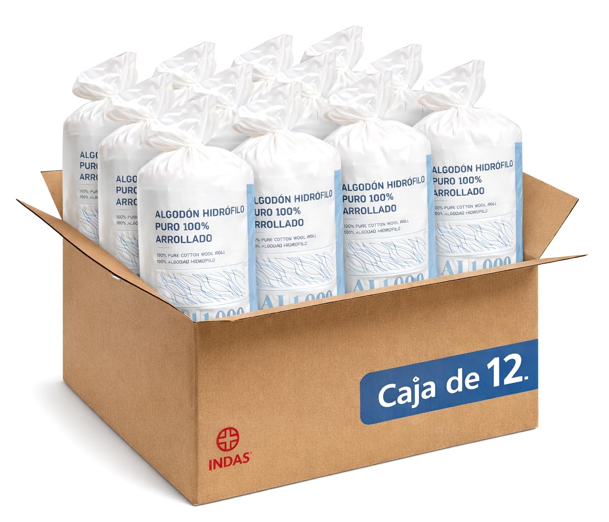 MEDINET CLINIC Algodón Arrollado 1000 g para Uso Sanitario y Doméstico — view 6