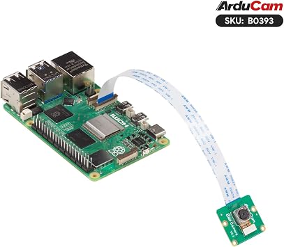 Arducam for Raspberry Pi Camera, 8MP IMX219 Auto Focus Camera Module with Motorized Lens, Software Precise Manual Focus for Raspberry Pi 5/4B/3B+, Zero, Zero 2w