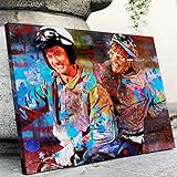 NATVVA Funny Canvas Art Dumb and Dumber Movie Wall Art Poster Wall Decor Prints Painting Picture...
