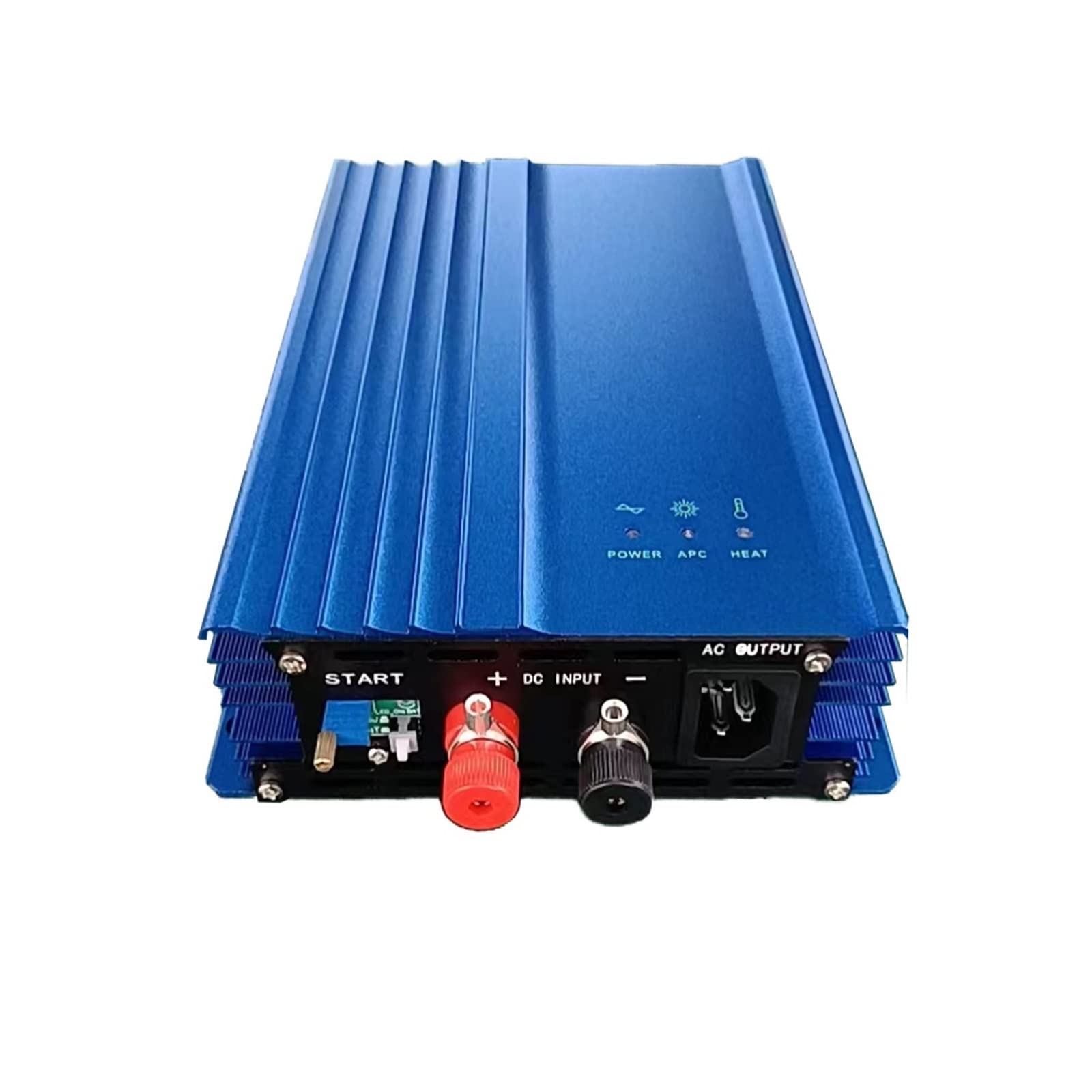Microinversor de conexión a Red de 500W, 12V, 24V, 36V, 48V, 72V, 96V, Descarga de batería, Onda sinusoidal Pura Ajustable(110-120V,Voc39-62V Bat 36V)