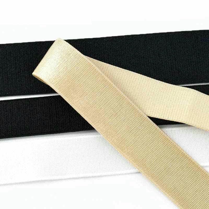 Elastyczna taśma nylonowa, Nylon Elastic Band For Sewing Underwear Bra Straps Multicolor 6-30mm 5/10/20Meters(FleshPink 15mm,20Meters)