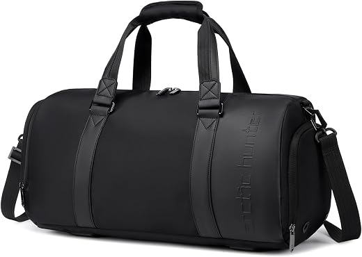 Arctic Hunter Duffle Bag for Travel Gym Nylon 30L Office Hand Bag for Men Women Multiple-Pocket Nylon Water-Repellent Spor...