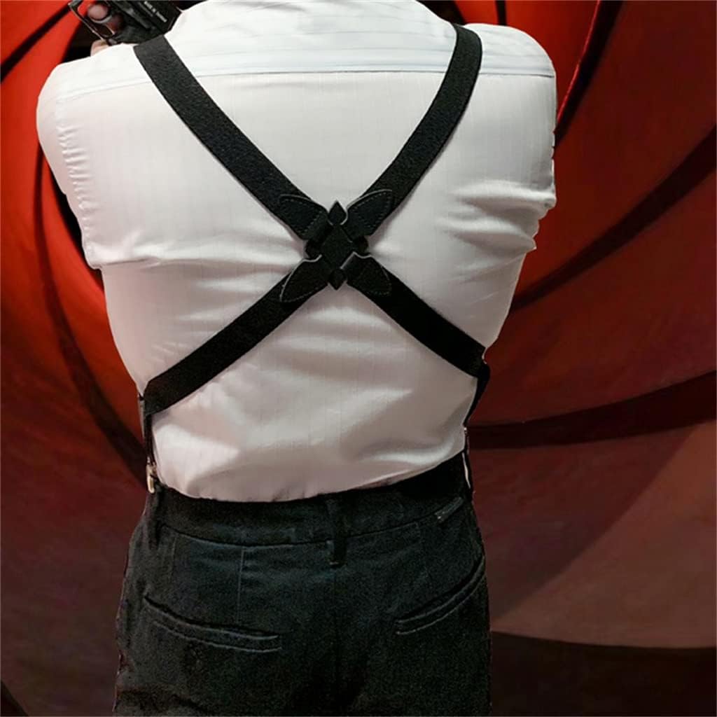 Side Clip Male Strap Female Sling Jacket Type Back X 2 Elastic .5cm Wide