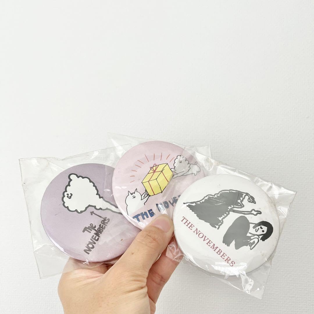 Amazon.co.jp: The NOVEMBERS 缶バッジセット よりどり3個 : おもちゃ