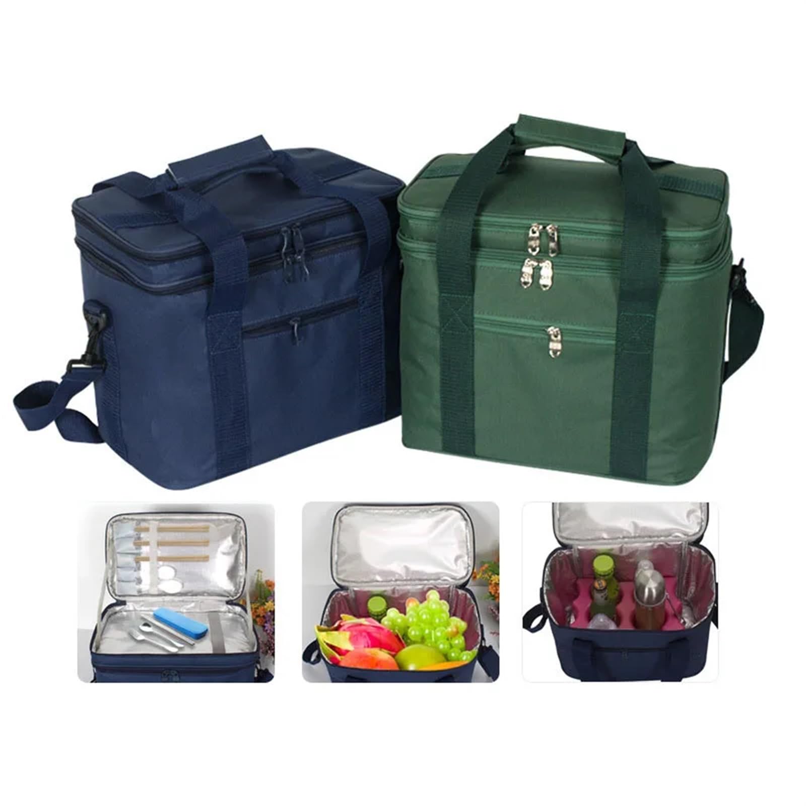 Bolsas térmicas, Bolsa aislante for llevar Picnic 18L Multicolor(Blue)