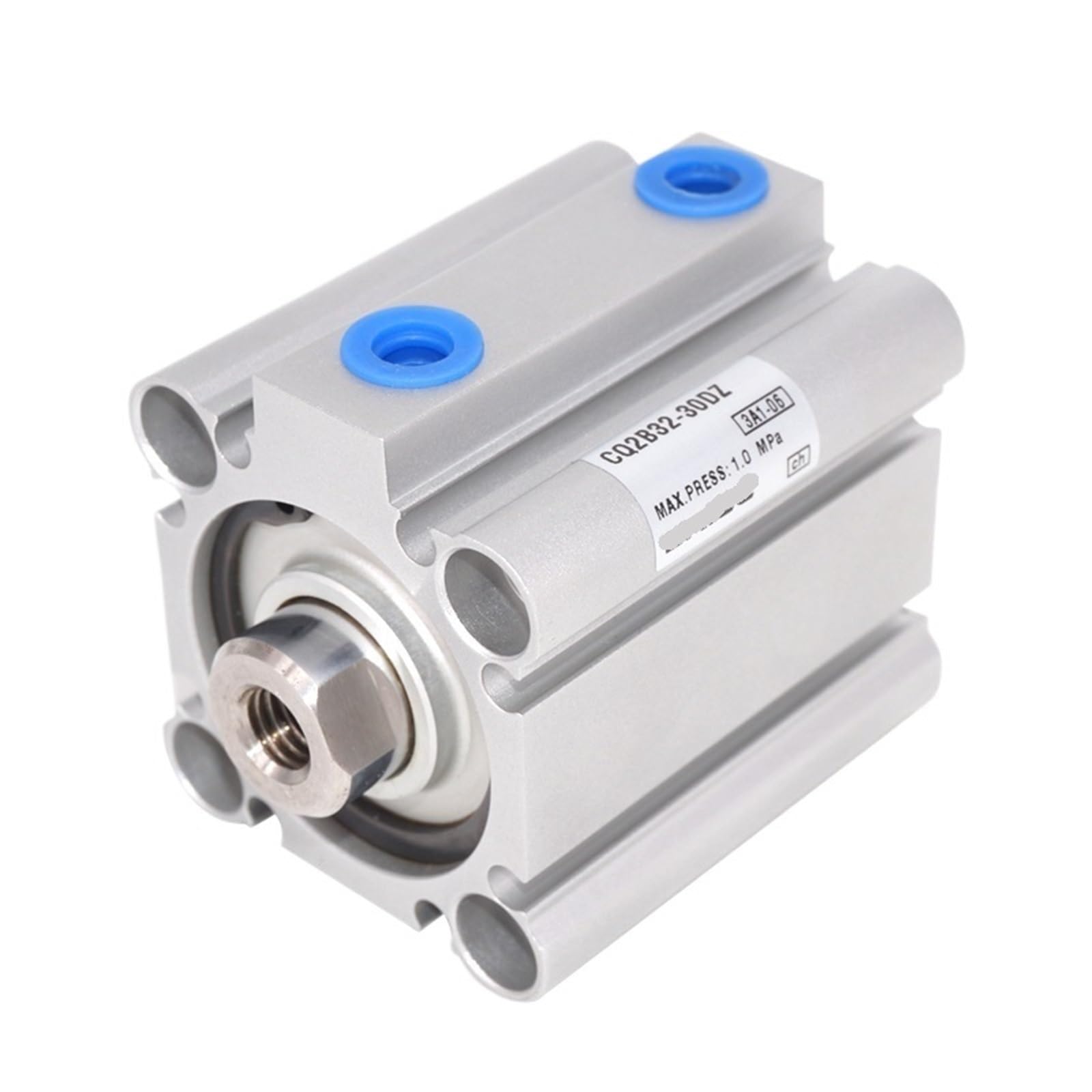 Actuador neumático compacto CQ2A de doble efecto con carrera regulable de 5 a 100mm
