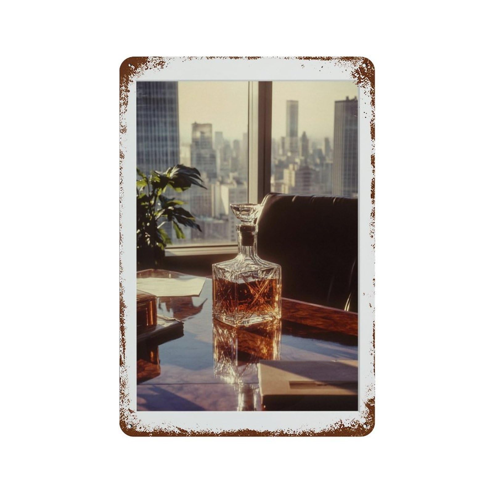 xiaoxiaoshen Whiskey Photography S Wall Decor Art Metal Tin Poster Modern Home Decor Art Home Bar Shop Decorations Vintage Sign 30x20cm