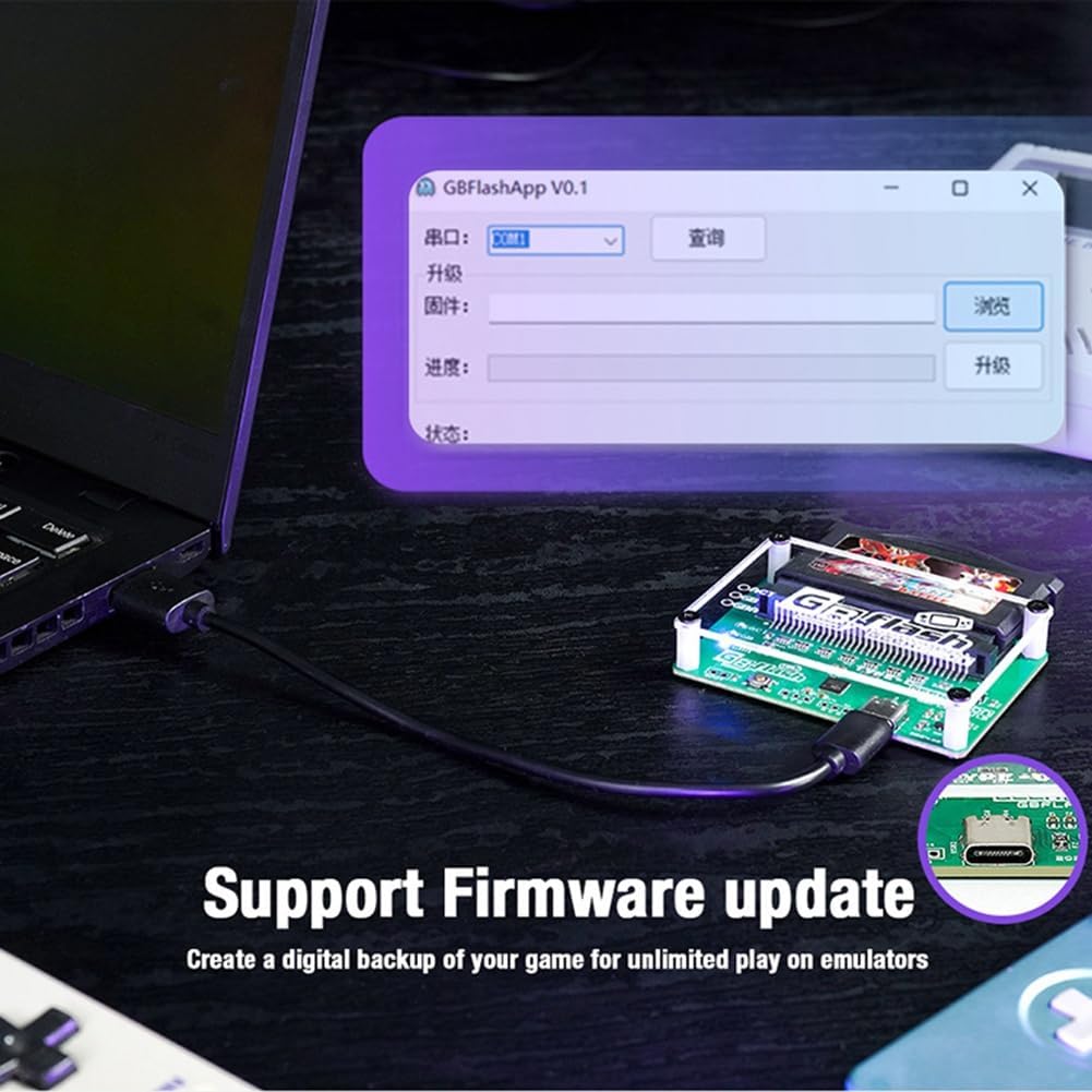 GBxcart/Burner USB Adapter No Screen GB Flash Cart USB Adapter Dumpr